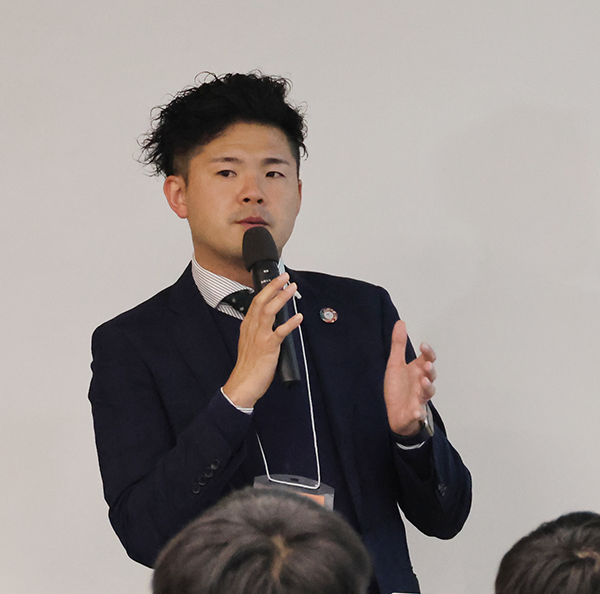 大垣市生活環境部 危機管理室 防災政策G 山下 凌氏